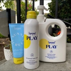 ⛔️SOLD SuperGoop! Sunscreen Starter Set Lotion